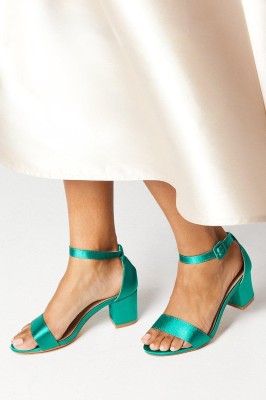 Zielone sandały sprzączka (36)