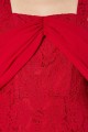 Czerwona sukienka koronkowa (40)