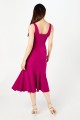 Fuksjowa sukienka midi (46)