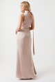 Satynowa elegancka sukienka (44)