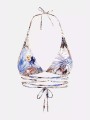 Wzorzysty biustonosz bikini (L)