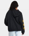 Czarna bluza nadruk kaptur (XL)