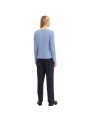 Niebieski sweter v neck (S)