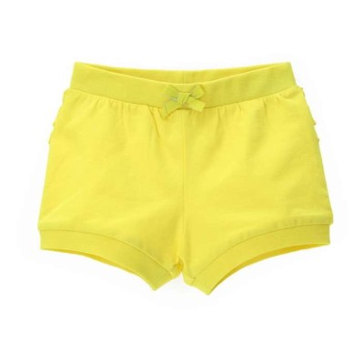 Żółte szorty kokarda (9-12M)