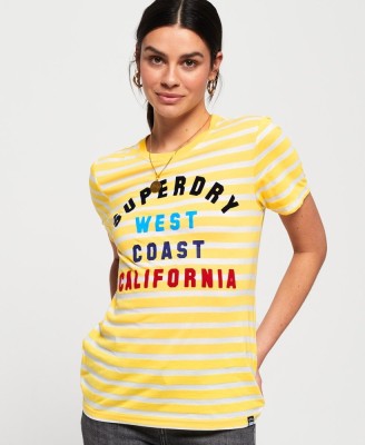 Dwukolorowy t-shirt paski (38)