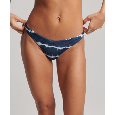 Niebieskie figi kąpielowe wzór (38)