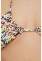 Granatowy top bikini wzór (XL)