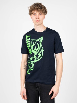 Granatowy t-shirt logo (XL)