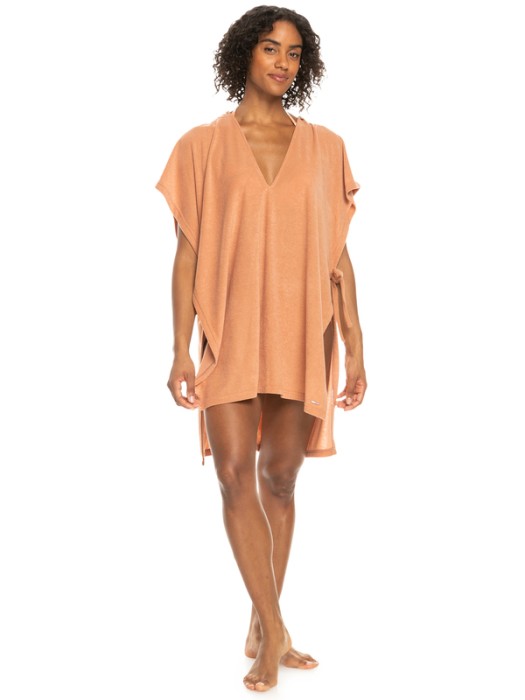 Luźna tunika plażowa kaptur (XL/2XL)