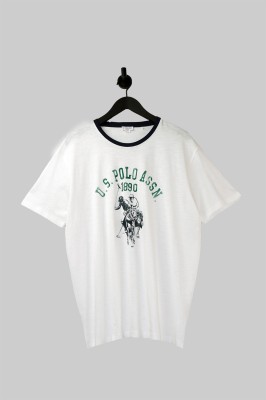 Śmietankowy t-shirt logo (2XL)