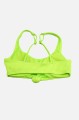 Neonowy top kąpielowy