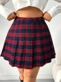 Kraciasta spódnica mini (1XL)