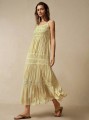 Casualowa sukienka marszczenia (XS)