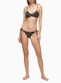 CZARNE FIGI BIKINI WZÓR (XS)