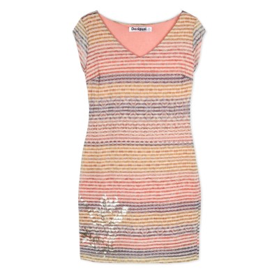 KOLOROWA PASIASTA SUKIENKA (L)