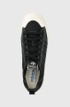 Czarne logowane trampki EE5599 (39 1/3)