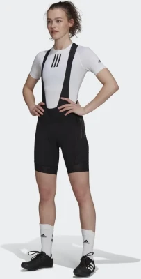 Rowerowe legginsy szelki H51169 (L)