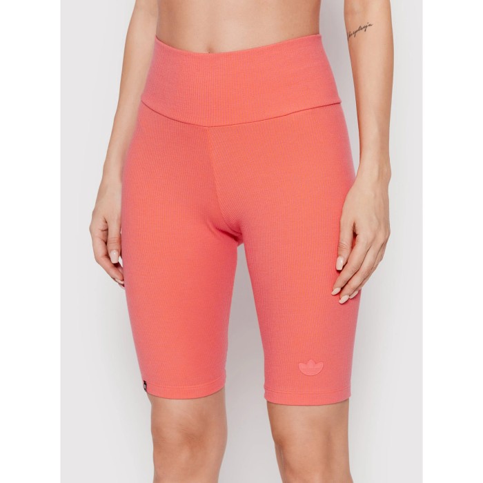Koralowe prążkowane spodenki HF2106 (32)