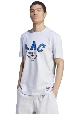 Szary melanżowy t-shirt IM4572 (XS)