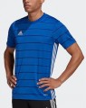 Niebieska koszulka paski FT6762 (S)