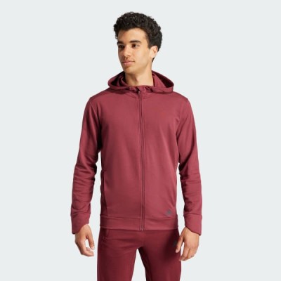 Bordowa bluza kaptur IB3485 (2XL)