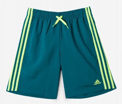 Ciemnozielone spodenki logo HE9324 (3-4L)