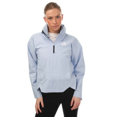 Jasnoniebieska cienka kurtka HT8735 (L)