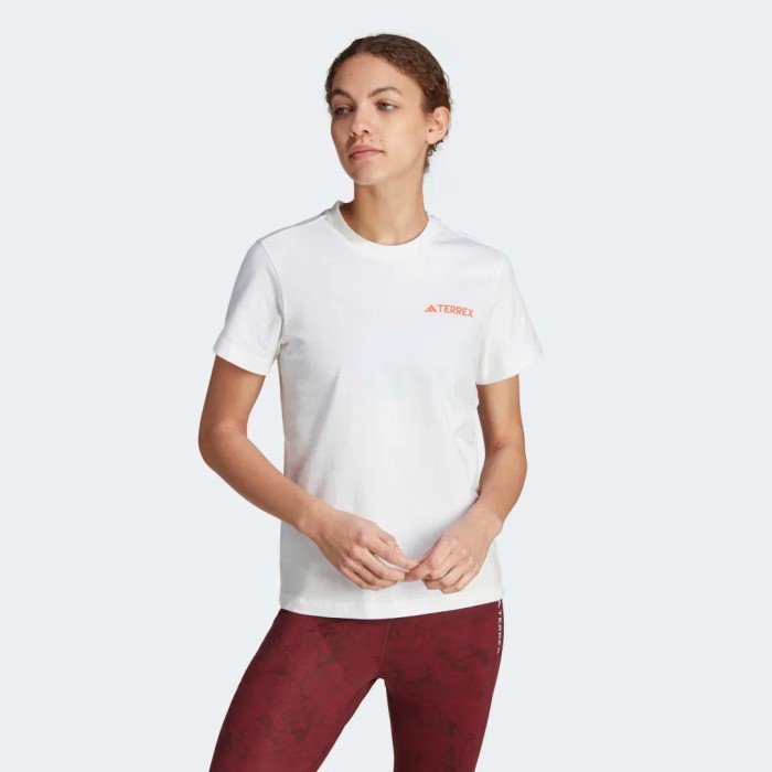 Biały t-shirt nadruk IL2644 (XS)