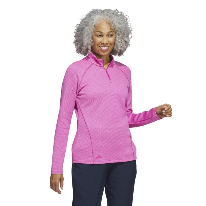 Różowa bluza zamek HT1267 (S)