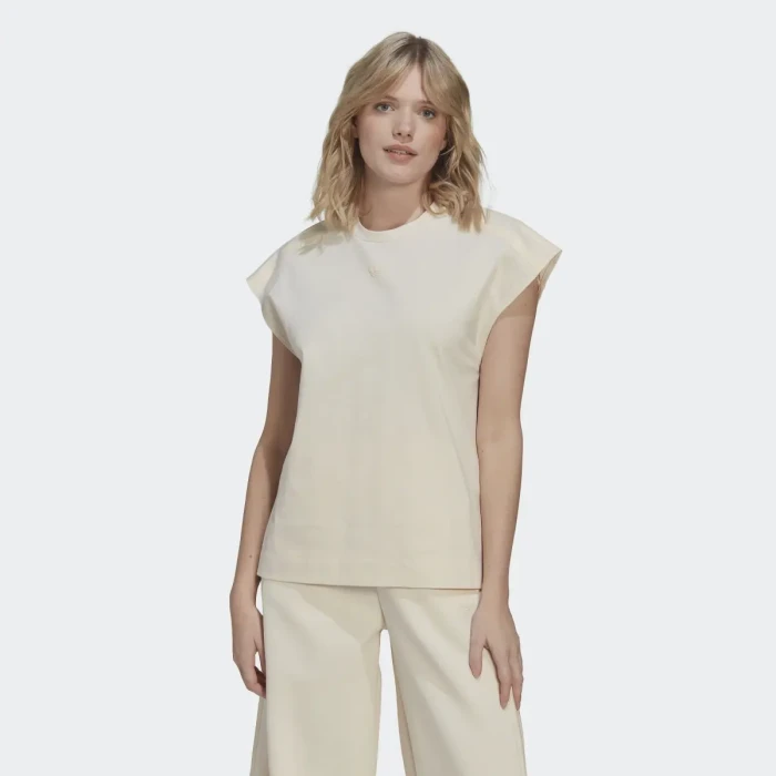 Ecru koszulka logo HM1730 (S)