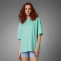 Miętowa koszulka nadruk IT8156 (XS)