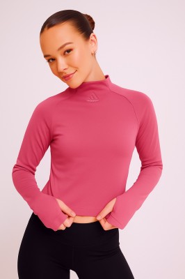 Różowa koszulka logo IC0267 (XL)