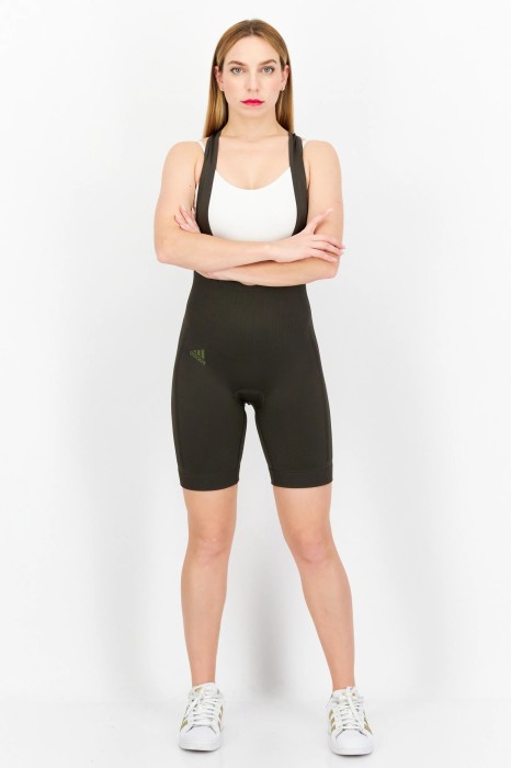 Sportowy kombinezon khaki H65304 (S)