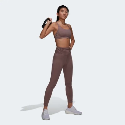 Marszczone legginsy wysoki stan HK6548 (2XS/S)