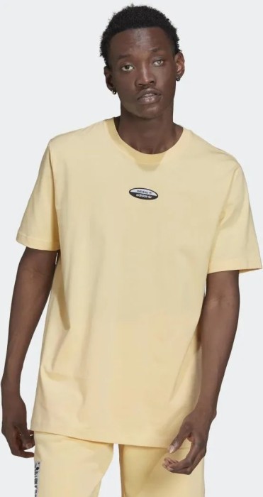 Żółty t-shirt logo HC9485 (XS)