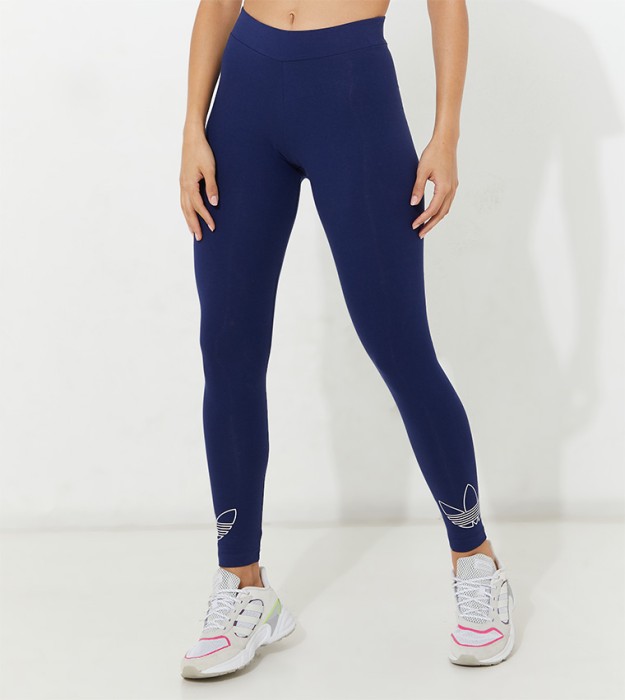 Granatowe legginsy nadruk HK5172 (XXS)