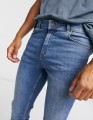 Niebieskie jeansy skinny (28)