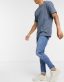 Niebieskie jeansy skinny (28)
