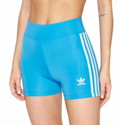 Niebieskie spodenki wysoki stan HC1959 (32)