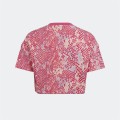 Wzorzysty krótki t-shirt HR5829 (13-14L)