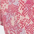 Wzorzysty krótki t-shirt HR5829 (13-14L)