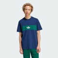 Granatowy t-shirt logo IM4637 (XS)