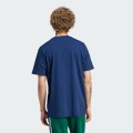 Granatowy t-shirt logo IM4637 (XS)