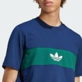 Granatowy t-shirt logo IM4637 (XS)