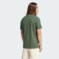 Khaki t-shirt nadruk IU4684 (XS)