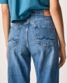 Niebieskie proste jeansy (26/32)