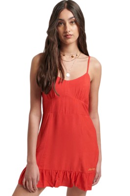 Czerwona sukienka mini (38)