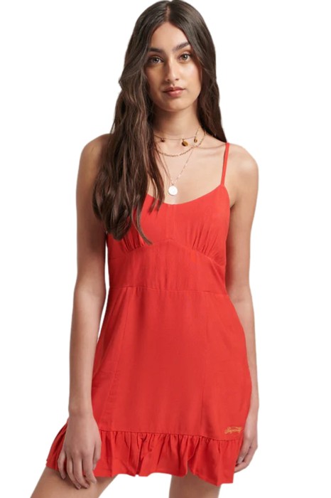 Czerwona sukienka mini (38)