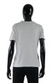Szary melanżowy t-shirt (S)