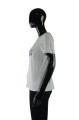Szary melanżowy t-shirt (S)